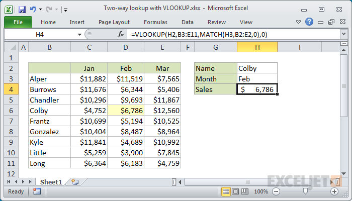 excel-formula-two-way-lookup-with-vlookup-exceljet